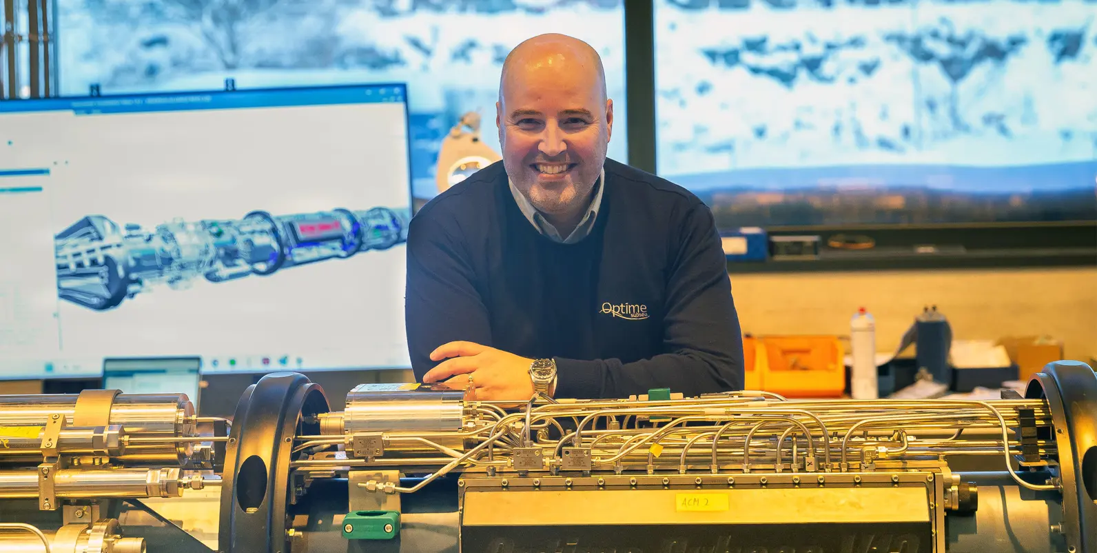 Jan-Fredrik Carlsen, CEO of Optime Subsea