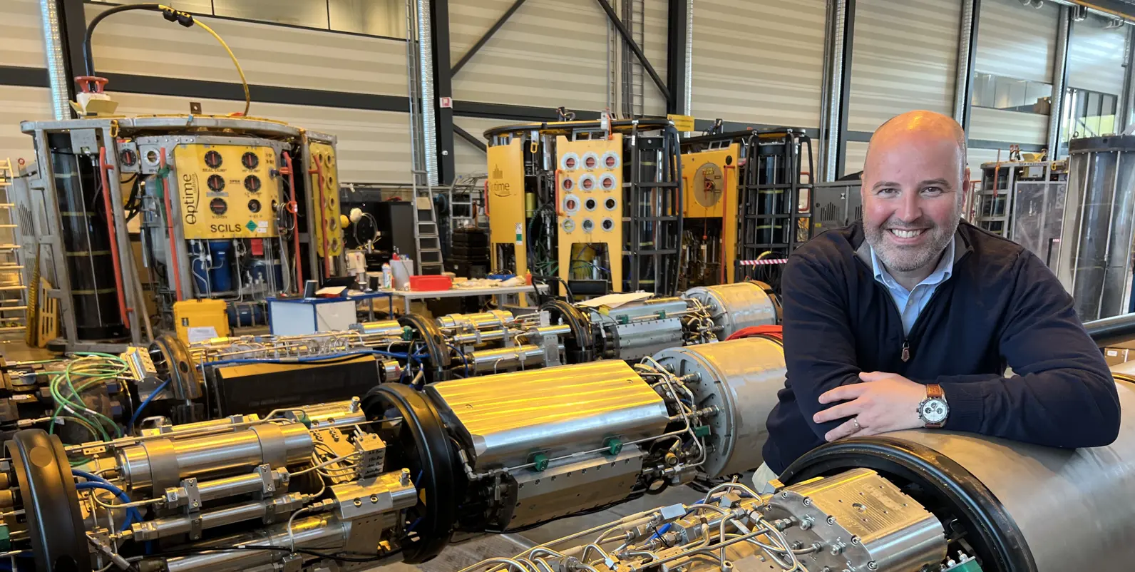 CEO Optime Subsea Jan-Fredrik Carlsen